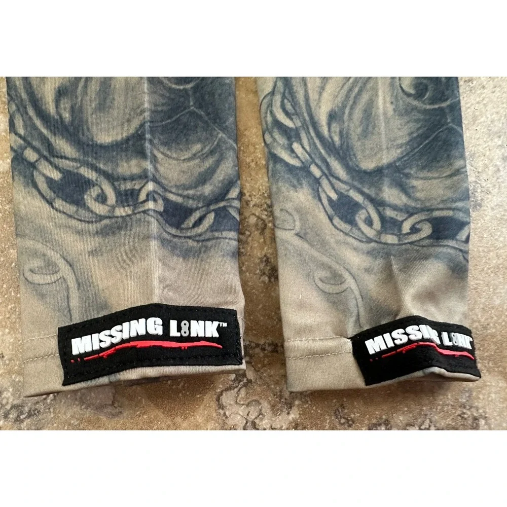 Missing Link SPF 50 Gun N Money  ArmPro Tattoo Compression Sleeves - APBK